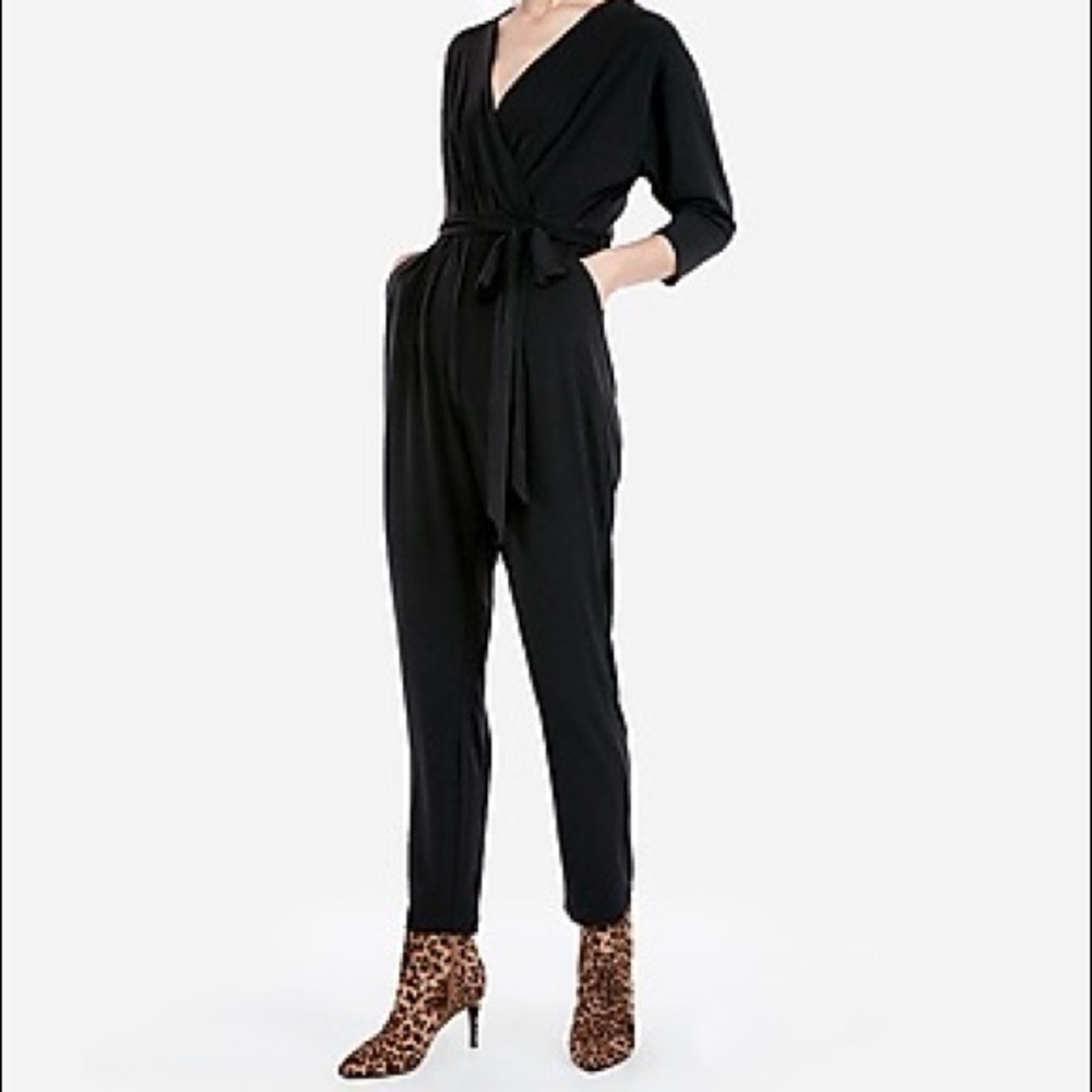 NWT EXPRESS SURPLICE JUMPSUIT
